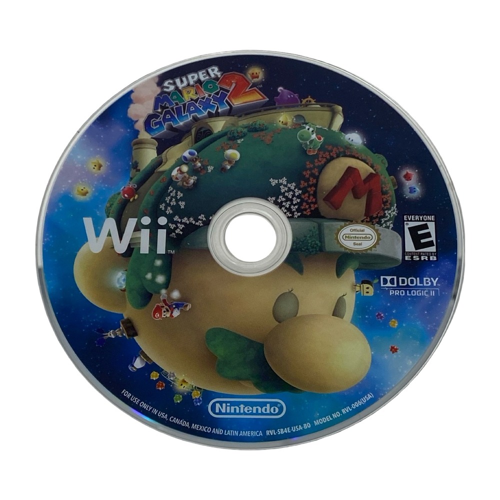 Super Mario Galaxy 2 Nintendo Wii Game Disc (DISC ONLY)